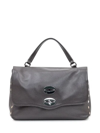 Zanellato Postman Daily Small Shoulder Bag In Brown Dolceamaro