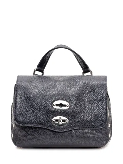 Zanellato Postman Mini Tote Bag In Blue