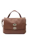Zanellato Daily Clutch Bag Top Handle In Brown
