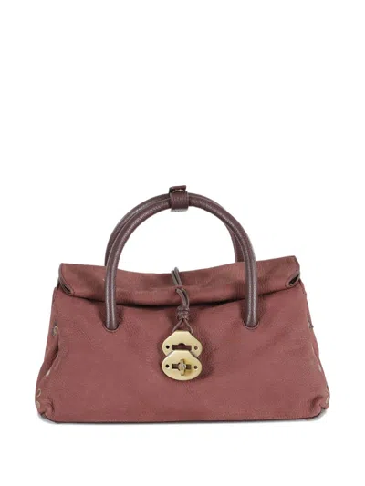 ZANELLATO RED DOTTA CENTAURO SMALL SATCHEL
