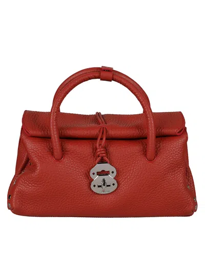 ZANELLATO RED DOTTA CENTAURO SMALL SATCHEL
