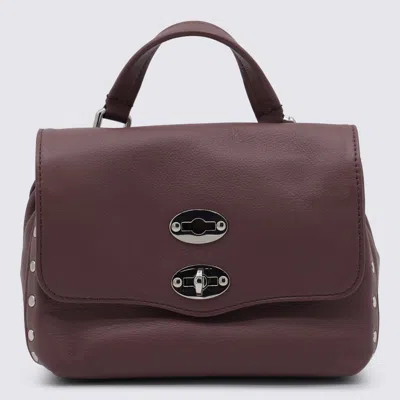 Zanellato Red Leather Postina Baby Top Handle Bag