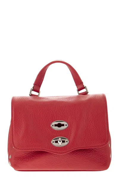 Zanellato Red Lined Leather Handbag For Women