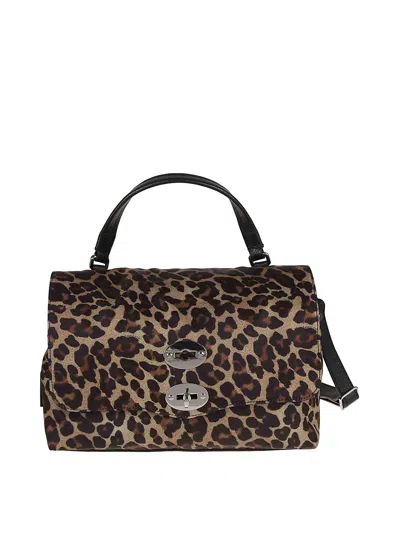 Zanellato Remocated Postman Tokyo Animalier S In Black