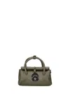 Zanellato Saeta Baby Handmade Leather Bag In Green