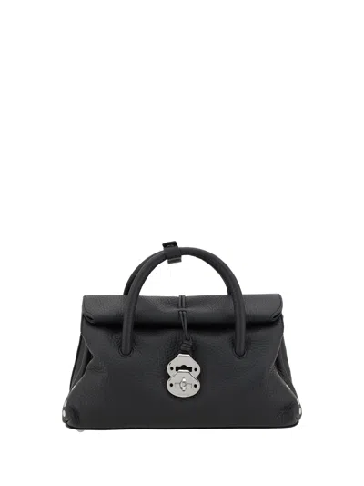 Zanellato Shoulder Bag In Black