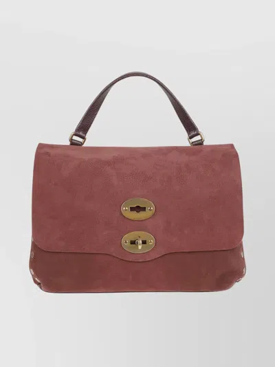 Zanellato Shoulder Bag With Metal Hardware And Studs
