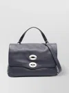 Zanellato Shoulder Bag With Stud Embellishment And Top Handle