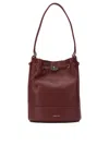 Zanellato Textured Leather Shoulder Bags With Adjustable Strap In Red