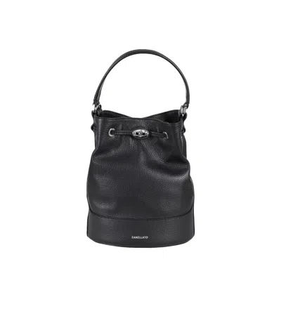 Zanellato Single Handle Shoulder Bag In Black