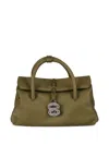 Zanellato Kleine Dott Tote Bag In Green