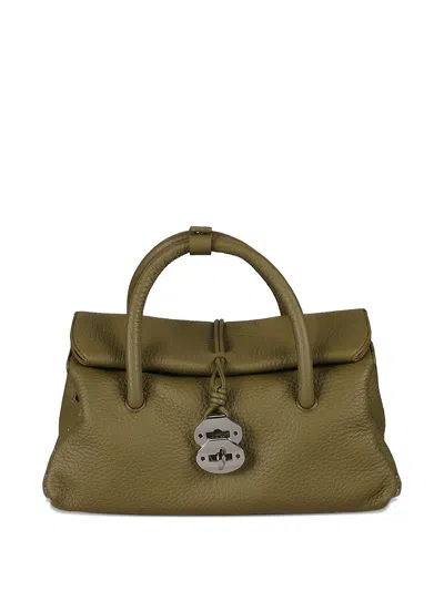 Zanellato Kleine Dott Tote Bag In Green