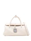 Zanellato Light Beige Dotta Centauro Small Satchel In Neutral