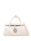 Zanellato Light Beige Dotta Centauro Small Satchel In Neutral