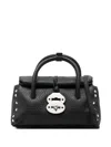 Zanellato Small Dotta Centauro Shoulder Bag In Black