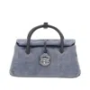 Zanellato Small 'dotta' Denim Bag In Blue