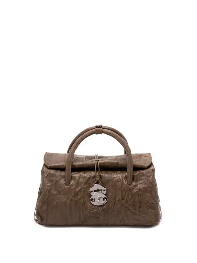 Zanellato Small `dotta Plissè` Bag In Green