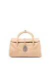 Zanellato Small Dotta Tote Bag In Sand