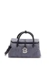 Zanellato Small `dotta Tela Genova` Handbag In Blue