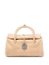 Zanellato Small Dotta Tote Bag In Neutral