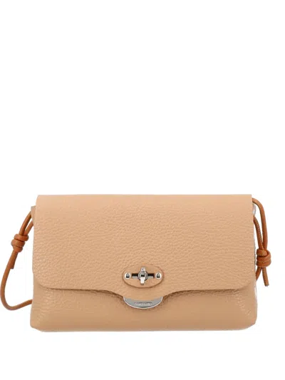Zanellato Mini Daily Shoulder Bag In Brown