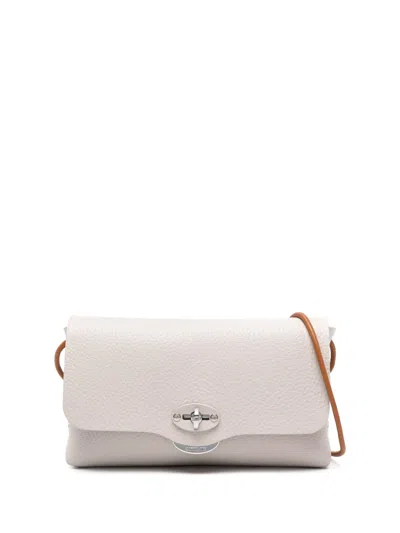 Zanellato Small Lettera Shoulder Bag In White