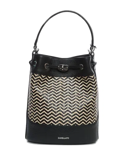 Zanellato Small Mondà Bucket Bag In Multi