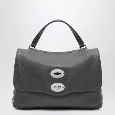 Zanellato Postina Studded Leather Shoulder Bag In Black