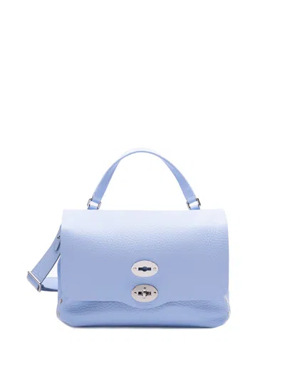 Zanellato Small `postina Centauro` Handbag In Blue