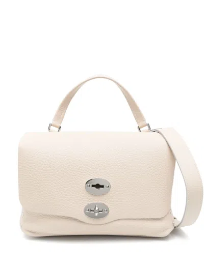 Zanellato Small Postina Centauro Tote Bag In White