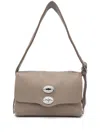 Zanellato Small Postina Cross Body Bag In Grey