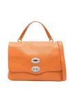 Zanellato Orange Postina Daily Small Satchel