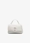 Zanellato Postina Daily Shoulder Bag With Removable Strap In Brown