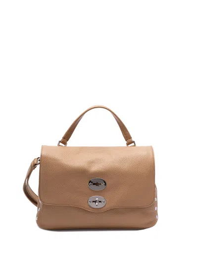 Zanellato Small `postina Daily` Handbag In Beige