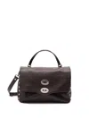Zanellato Small `postina Daily` Handbag In Brown