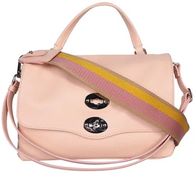 Zanellato Small Postina Daily Top Handle Bag In Pink