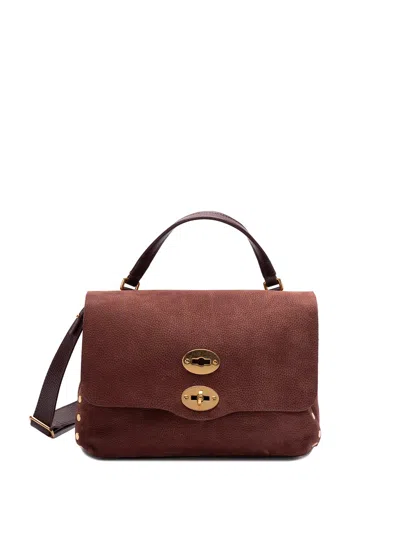 Zanellato Small `postina Jones` Handbag In Red