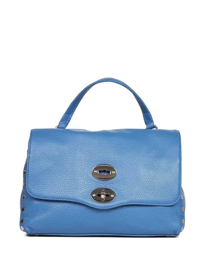 Zanellato Small Postina Leather Tote Bag In Pink