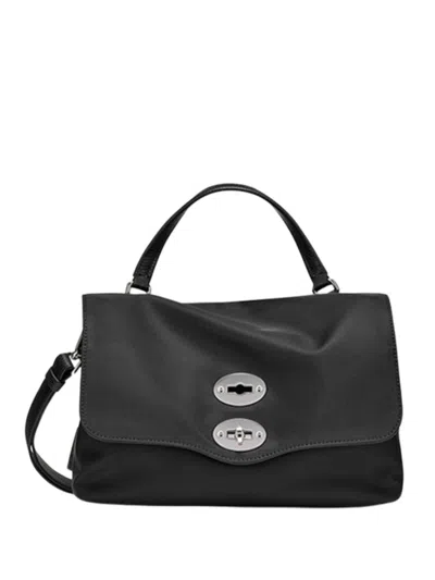 Zanellato Small Postina Rimboccata Tokyo Bag In Black