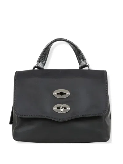Zanellato Black Postina Small Satchel