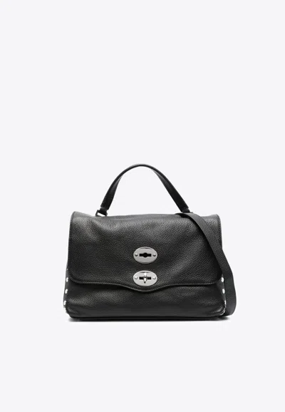 Zanellato Small Postina Shoulder Bag In Black