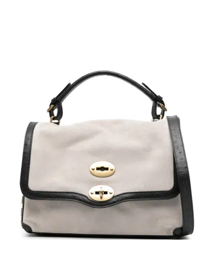Zanellato Small Postina Studded Tote Bag In Pattern