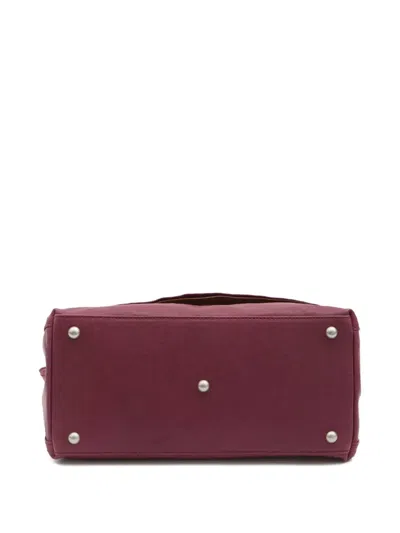 Zanellato Small Postina Tabacco Tote Bag In Purple