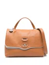 Zanellato Small Postina Tote Bag In Brown