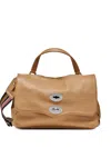 Zanellato Small Postina Tote Bag In Brown