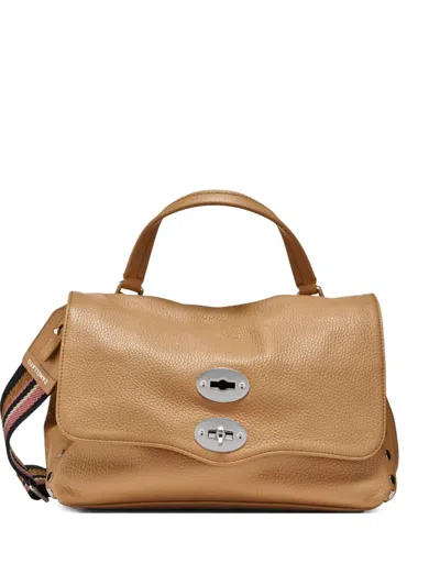 Zanellato Small Postina Tote Bag In Brown