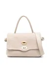 Zanellato Postina Suede Small Veneziana In Neutrals