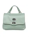Zanellato Soft Leather Bag That Can Be Carried By Hand Or Over The Shoulder