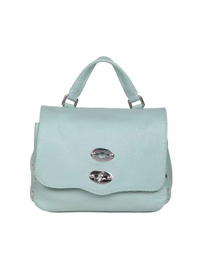 Zanellato Soft Leather Bag That Can Be Carried By Hand Or Over The Shoulder In Green