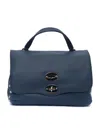 Zanellato Blue Pavon Postina Daily Small Size In Blue